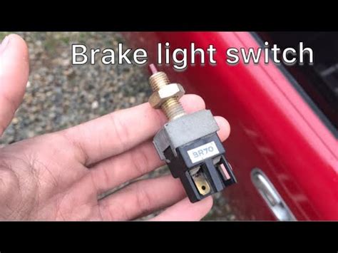 07 tahoe brake light switch|replace stop light switch.